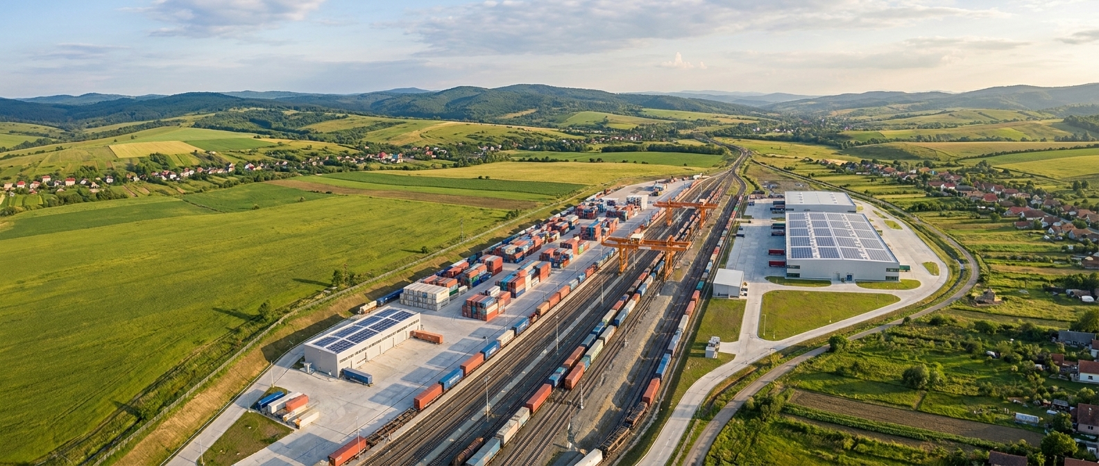 Horonda industrial gateway concept aerial